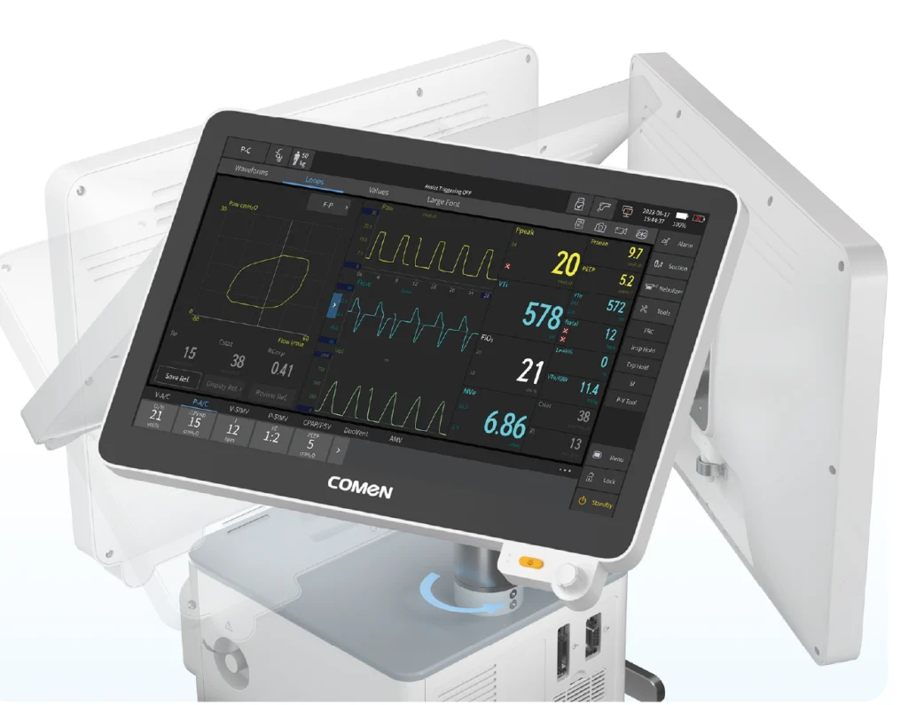 Ventiladores Pulmonares COMEN V6 E V8 | Equipamentos médico-hospitalares em Brasília